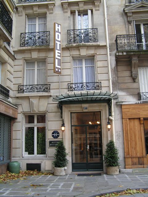 Hotel recamier, Paris