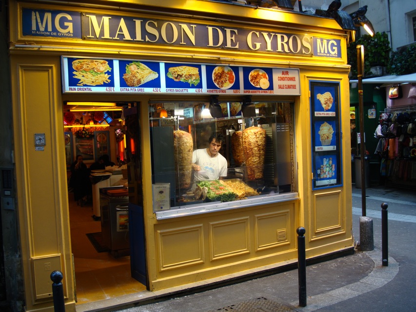 Maison De Gyros, Paris, France