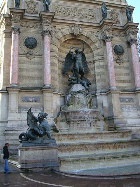 St Michel Fountain, Paris