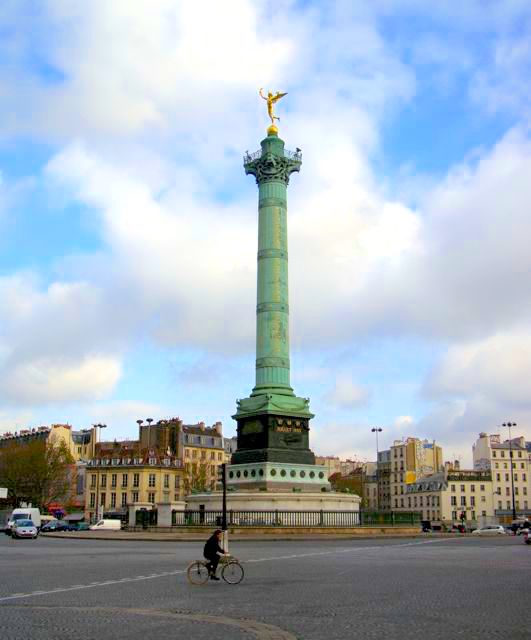 Place de bastille, Paris