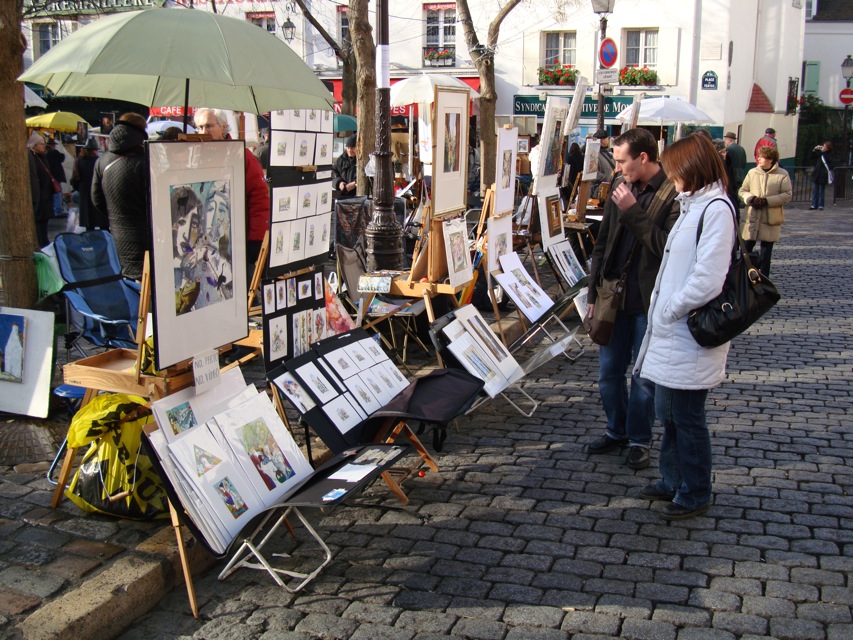 Place du Tertre, Montmartre, Paris