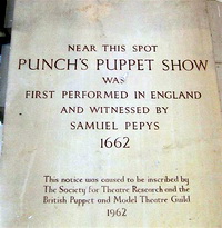 Punch and Judy, London