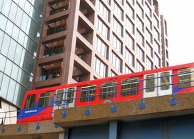 DLR, Docklands Light Railway, London