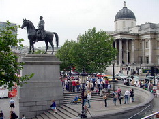 trafalger square, london