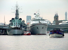 Thames river cruises, London