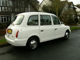 Dave's new white taxi