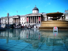 Trafalgar Square, National Gallery, London