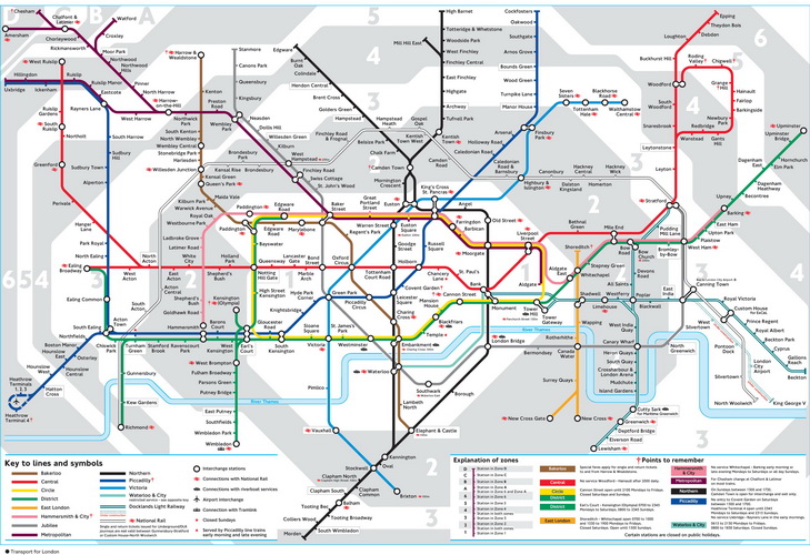 London Underground Map